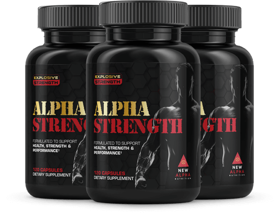 Alpha Strength — natural male enhancement supplement for erection strength, libido, and nitric oxide support