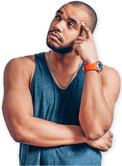 guy thinking